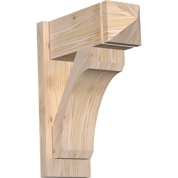 Ekena Millwork Legacy Arts & Crafts Smooth Outlooker, Douglas Fir, 7 1/2"W x 18"D x 22"H OUT08X18X22LEC03SDF - main